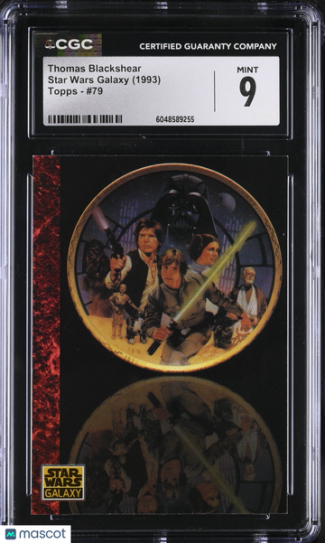 1993 Topps Star Wars Galaxy Thomas Blackshear #79 CGC 9