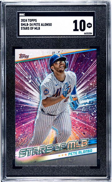 2024 Topps Stars of MLB Pete Alonso #SMLB-24 SGC 10