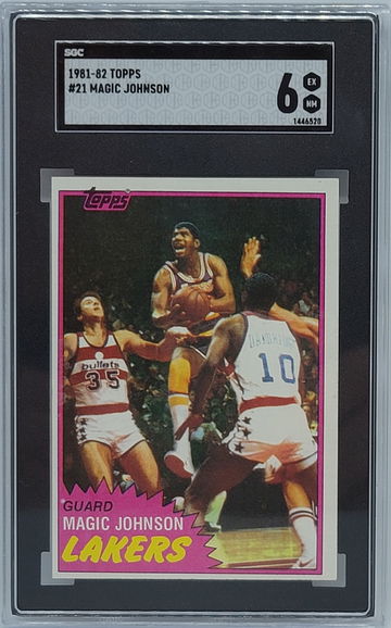 1981-82 Topps Magic Johnson