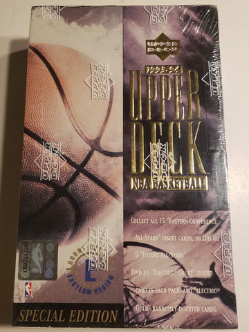 1993-94 Upper Deck Special Edition Basketball 🏀 Eastern Region Hobby Box 