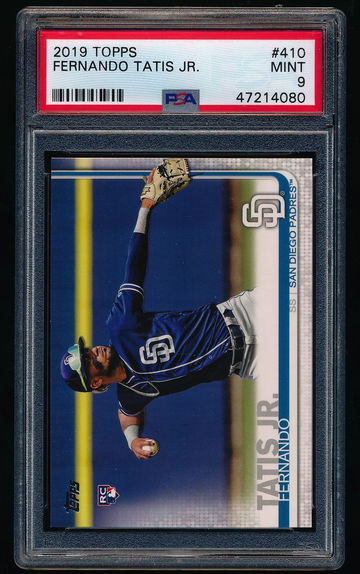 Fernando Tatis Jr 2019 Topps RC PSA 9