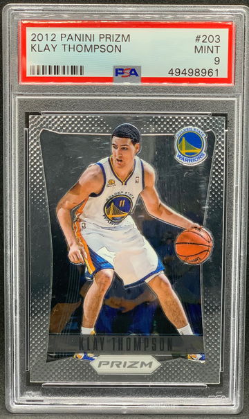 Klay Thompson 2012 Panini Prizm #203 Rookie PSA 9
