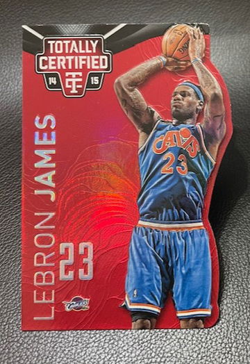 Lebron James 14-15 Totally Certified Mirror Platinum Red Die Cut /135  RARE PMG(ship from Taiwan)