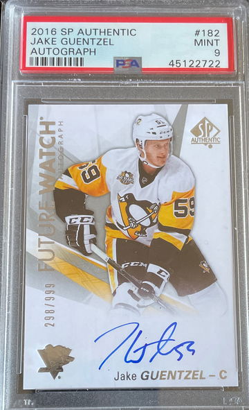 2016 SP Authentic Jake Guentzel Auto