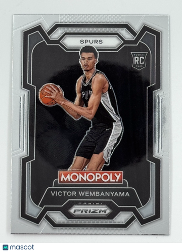 Victor Wembenyama 2023 Prizm Monopoly
