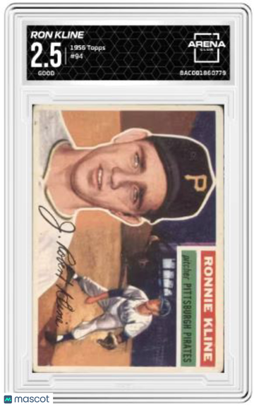 1956 Topps Ron Kline #94 Arena Club 2.5