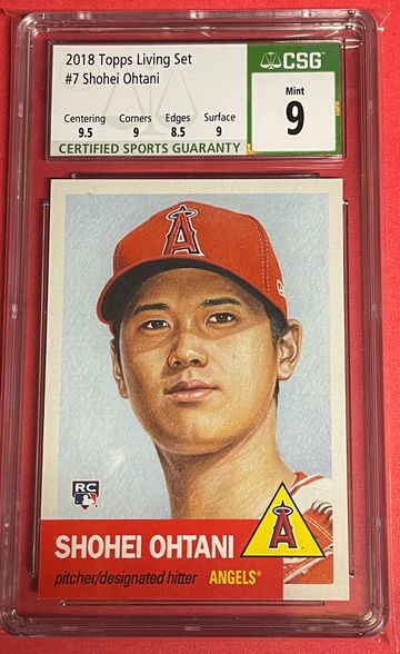 2018 Topps Living Shohei Ohtani CSG9