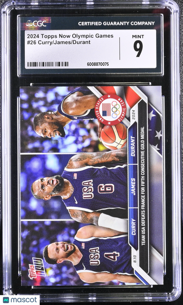 2024 Topps Now Olympic Games #26 CGC 9