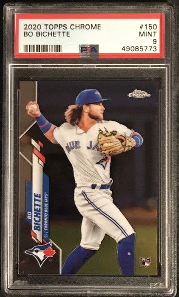2020 Topps Chrome - BO BICHETTE - Rookie - PSA 9 (773)