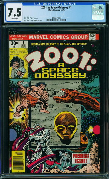 2001: A SPACE ODYSSEY #1, CGC 7.5 VF-