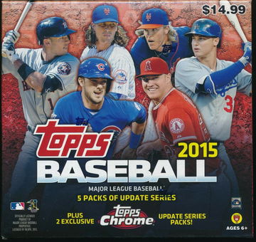 2015 Topps Chrome Update Sealed Box 