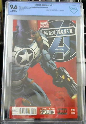 Secret Avengers #1 Variant CBCS 9.6