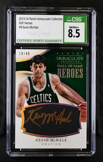 2013 IMMACULATE COLLECTION HOF HEROES KEVIN MCHALE