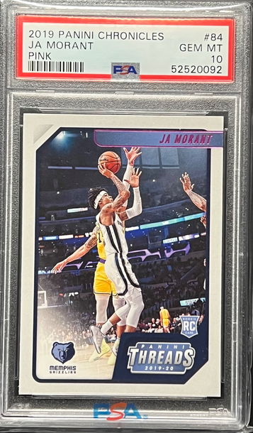 Ja Morant 2019 Chronicles Pink PSA 10
