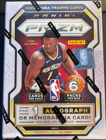2020-2021 Panini Prizm NBA Basketball Blaster Box