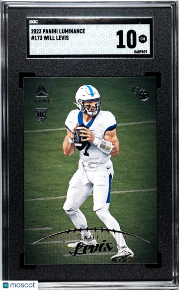 2023 Panini Luminance Will Levis #173 SGC 10