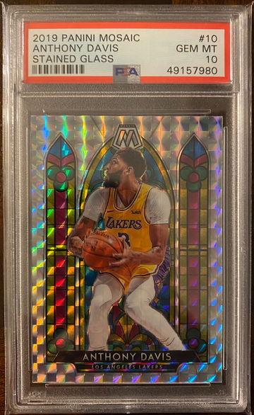 Anthony Davis Panini Mosaic Stained Glass SSP Pop 1