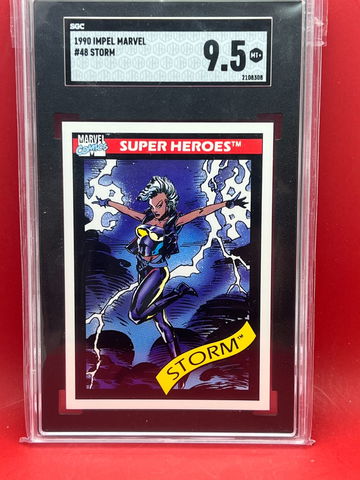 1990 IMPEL MARVEL STORM #48  SGC 9.5