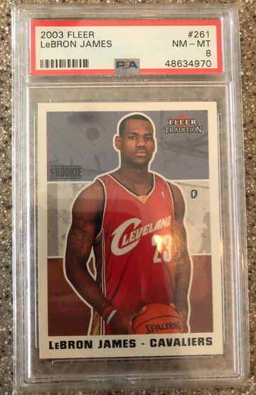 Lebron James 2003-04 Fleer Tradition Rc