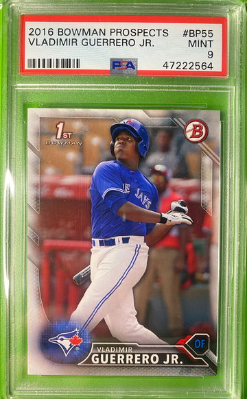 2016 Bowman Prospects Vladimir Guerrero Jr 1st Paper 