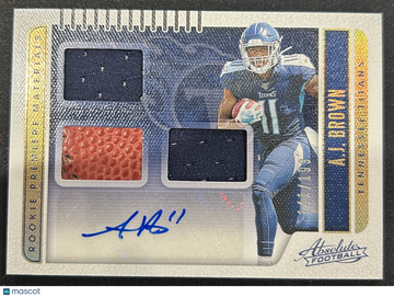 2019 Panini Absolute Football A.J. Brown #201 /199 Patch