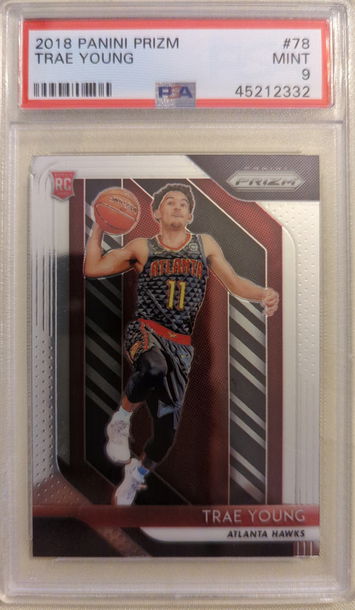 2018 Trae Young Prizm Psa 9