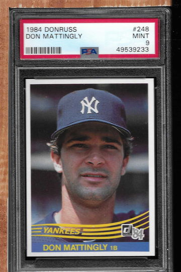 1984 DONRUSS DON MATTINGLY