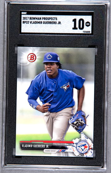 2017 Bowman Prospects Vlad Guerrero Jr RC #BP32 SGC 10