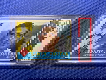 1960 Topps #343 Sandy Koufax PSA 5 EX ~ Los Angeles Dodgers