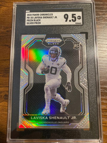2020 Prizm Black Silver Laviska Shenault Jr. SGC 9.5