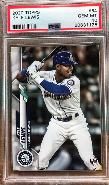 2020 Topps Kyle Lewis PSA 10