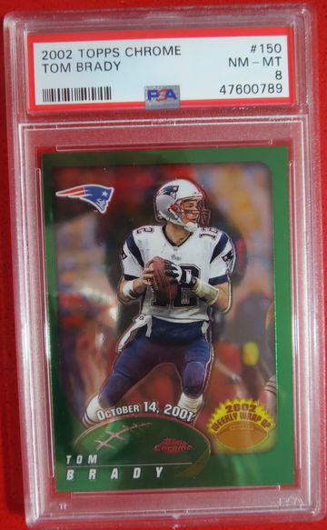 2002 Topps Chrome Tom Brady