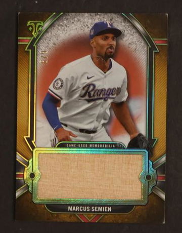 2024 Topps Triple Threads Marcus Semien Single Jumbo Relic /9