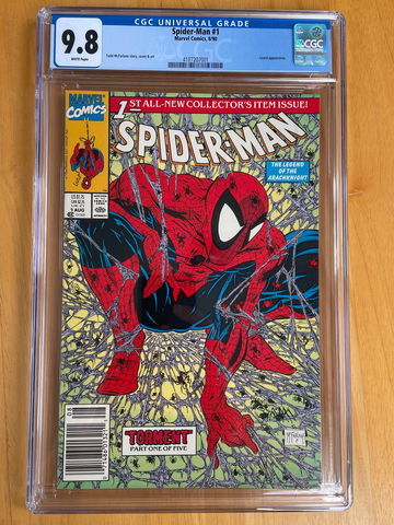 Spider-Man #1 CGC 9.8 Newsstand Edition 