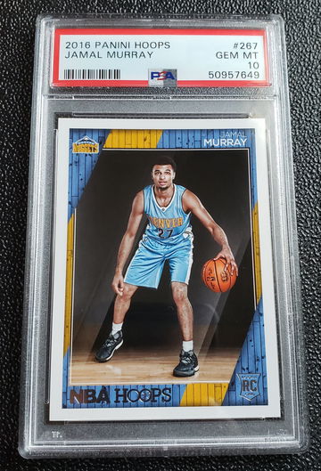 2016 Hoops 267 Jamal Murray PSA 10 gem 