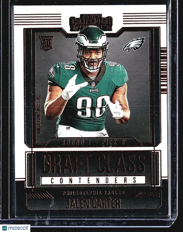 1996 2023 Panini Contenders Jalen Carter #11 Bronze SGC 9