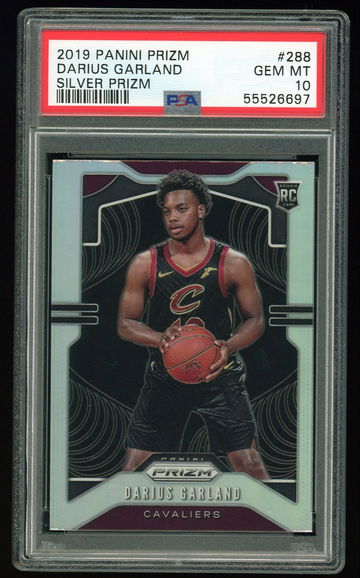 2019-20 Prizm Darius Garland Silver RC PSA 10