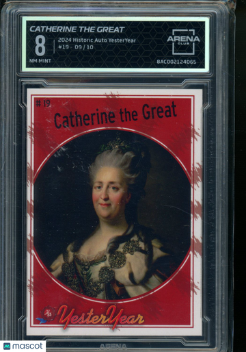 2024 Historic Autograph Company YesterYear 9/10 #19 Arena Club 8