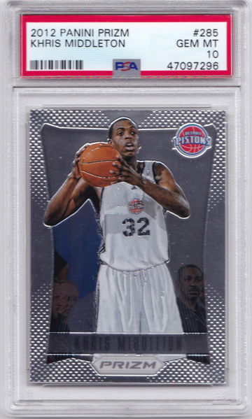Khris Middleton 2012 Prizm PSA 10
