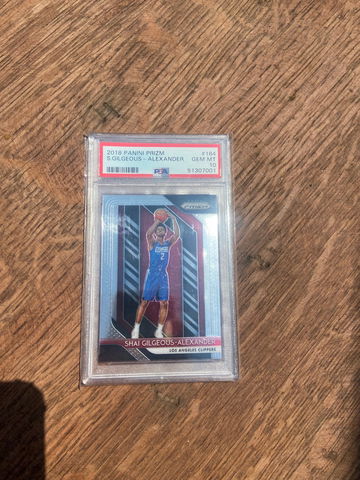 2018 Prizm Shai Gilgeous Alexander PSA 10