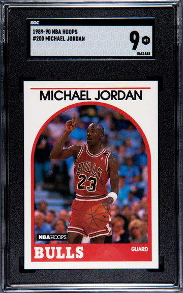 1989-90 HOOPS MICHAEL JORDAN  #200 SGC 9