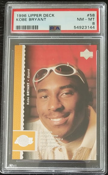 1996 Upper deck kobe Bryant 