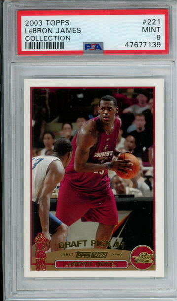 Lebron James Topps Collection