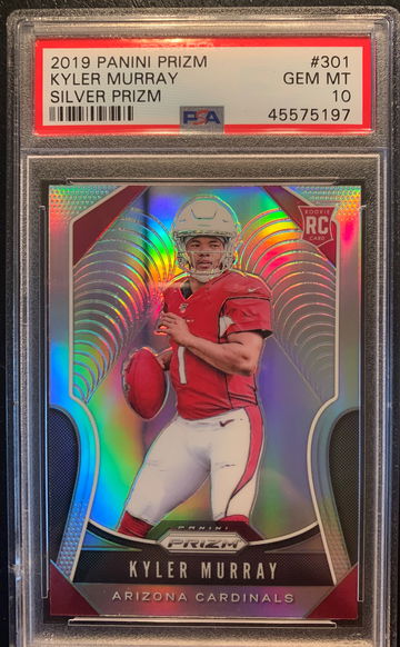 2019 Prizm Silver Kyler Murray PSA 10 