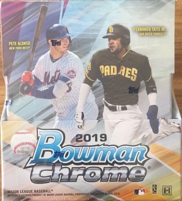 2019 Bowman Chrome Sealed Hobby Box