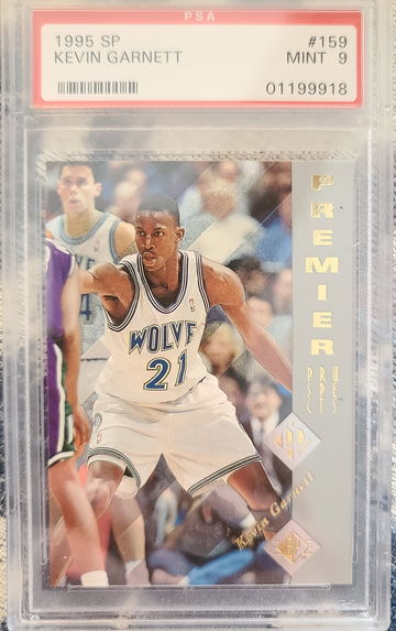 1995 SP Kevin Garnett PSA 9