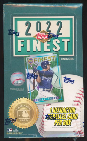 2022 Topps Finest Flashbacks Hobby Box