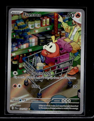 2023 Pokemon Paldea Evovled #201/193 Fuecoco