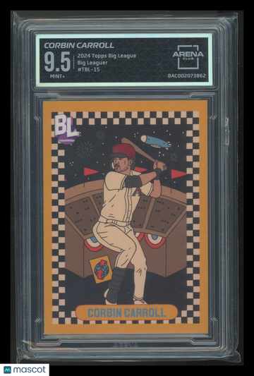 2024 Topps Big League Corbin Carroll #TBL-15 Arena Club 9.5