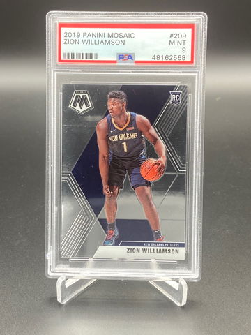 2019 Mosaic Zion Williamson PSA 9